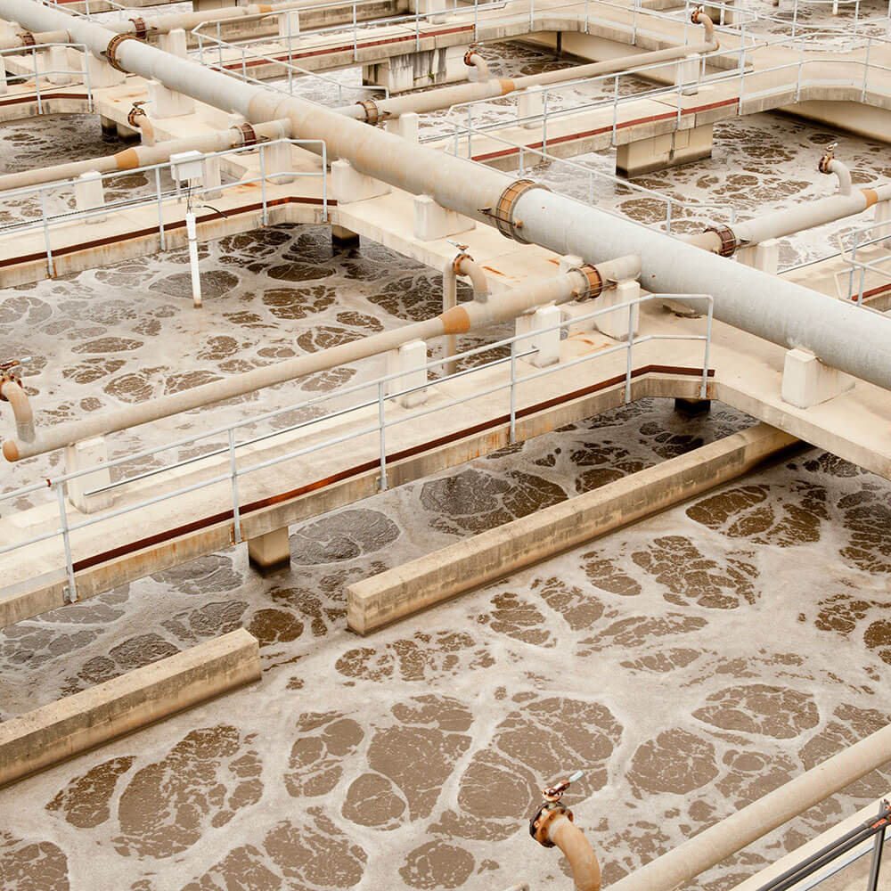 Use Strike® products in wastewater treatment plants